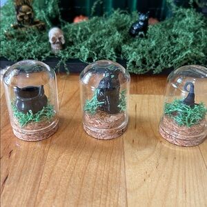 Halloween mini cloche set - witch theme